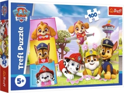 Puzzle de 100 piezas – Chicas intrépidas – PAW PATROL – Trefl