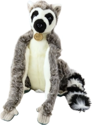 Lémur de peluche con patas largas con cierre de velcro, 27 cm
