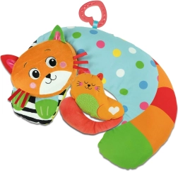 Clementoni Baby almohadita para el tiempo boca abajo Kitty Cat