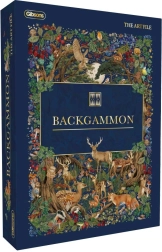 Gibsons backgammon (vrhcáby) – set de viaje de lujo