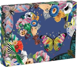 Puzles con formas Christian Lacroix - Mariposa y Ramo en el jardín