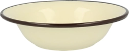 Silesia Rybnik cuenco esmaltado 7,45 l crema