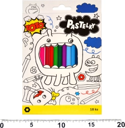 Lápices de colores hexagonales 18 uds