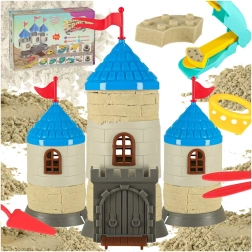 Juego de arena infantil Set de castillo 750 g