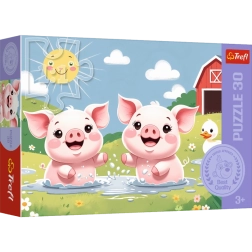 Puzzle Trefl Vida alegre en el campo 30 piezas