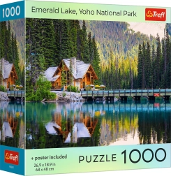 Puzzle TREFL Emerald Lake 1000 piezas