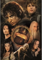 Rompecabezas Clementoni El Señor de los Anillos 1000 piezas