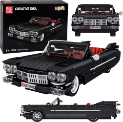 Set de construcción del cabrio clásico Cadi-Elrado negro 1324 piezas