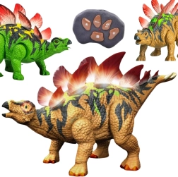 Woopie Dinosaurio con control remoto RC Robot Stegosaurus