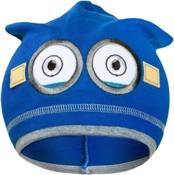 Gorro infantil de otoño New Baby con motivo de Minion, azul marino, talla 110 (4–5 años)