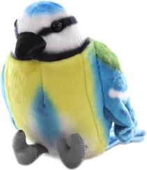 Peluche de arrendajo azul eco-friendly 18 cm