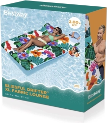 Colchoneta inflable con funda lavable 200 × 123 cm Bestway