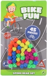 Cuentas de colores para bicicleta