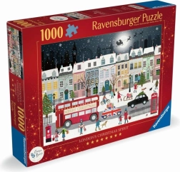 Puzzle 1000 piezas RAVENSBURGER «El espíritu navideño de Londres»