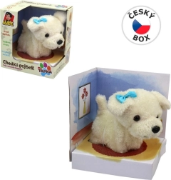 Perrito de peluche caminante 15 cm
