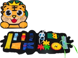 Tablero manipulativo multifuncional león