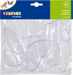 Playbox placas base para cuentas termofusibles – mariposa y caballo, 2 uds.