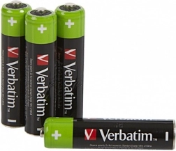 Baterías recargables AAA 950 mAh Verbatim, 4 uds