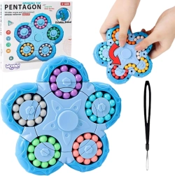 Woopie juego lógico antiestrés Magic Beans Puzzle Pentagon