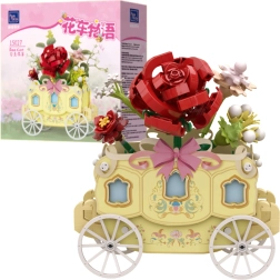 Set de construcción PANTASY carrito de flores con rosas, 264 piezas