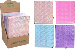 Cuaderno rayado 21 × 14,5 cm, 100 páginas – surtido de colores