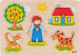 Encajable de madera Hogar GOKI