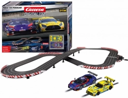 Circuito de carreras Carrera Digital 132 Pole to Podium, 7,6 m, con coches Ferrari 296 GT3 y Mercedes-AMG GT3 Evo