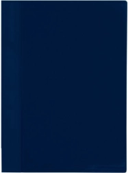 Carpeta de presentación A4 de PVC azul