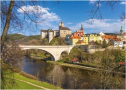 Puzzle Castillo de Loket 1000 piezas