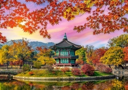 Puzzle Palacio Gyeongbokgung, Corea del Sur 500 piezas