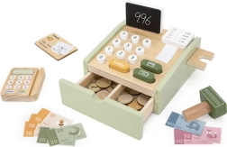Caja registradora infantil de madera PolarB