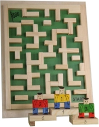 Laberinto de madera