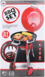 Parrilla BBQ infantil con efectos a pilas