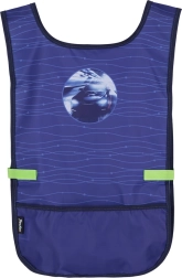 Delantal poncho OXY Sherpy Blue para actividades artísticas y creativas