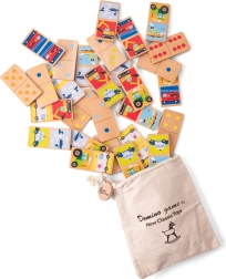 Dominó de madera Medios de transporte