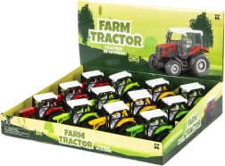 Tractor de metal con motor de retroceso