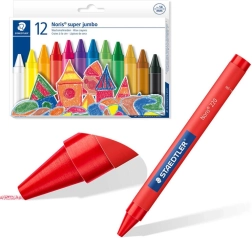 Staedtler Noris Jumbo ceras pastel 12 colores