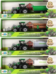 Tractor agrícola con remolque – juguete para niños