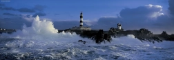 Puzle panorámico Faro Le Créac’h, Bretaña – 1000 piezas