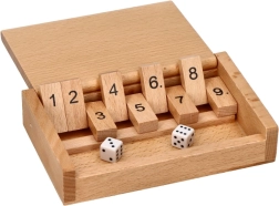 Goki juego de viaje Shut the Box – suerte