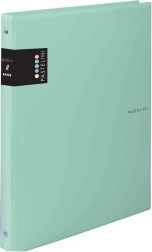 Cuaderno Karis A5 de PVC verde pastel