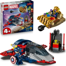 LEGO Marvel 76319 Capitán América vs. Thanos