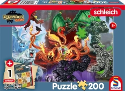 Puzzle Eldrador: criaturas malvadas 200 piezas + figura SCHLEICH