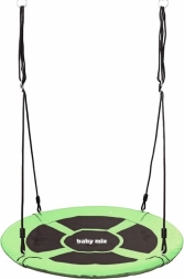 Columpio colgante tipo nido 100 cm Baby Mix verde