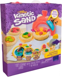 Kinetic Sand set de pizza SquishPizza – set creativo con horno y herramientas