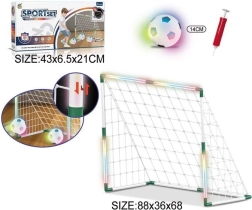 Set de fútbol con efectos luminosos 88 × 68 cm