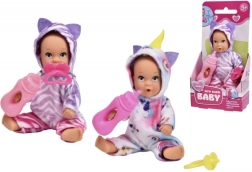 Mini muñeca New Born Baby Onesie 12 cm