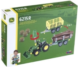 Tractor John Deere para montar con 2 remolques