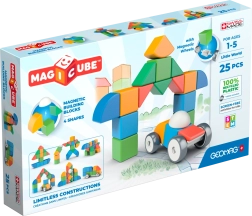 Geomag Magicube Shapes – juego de construcción magnético de 25 piezas