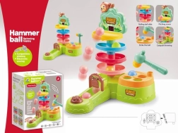 Martillo infantil con pelotas de colores